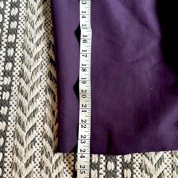 NWOT Vintage High-Rise Pencil Skirt (Purple) - Picture 7 of 9